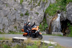 voyage moto Harley Pyrénées Gorges