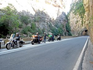 Harley Davidson voyage Pyrénées