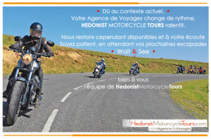 Covid-19 Agence Voyages Moto, Motorcycle Travel Agency