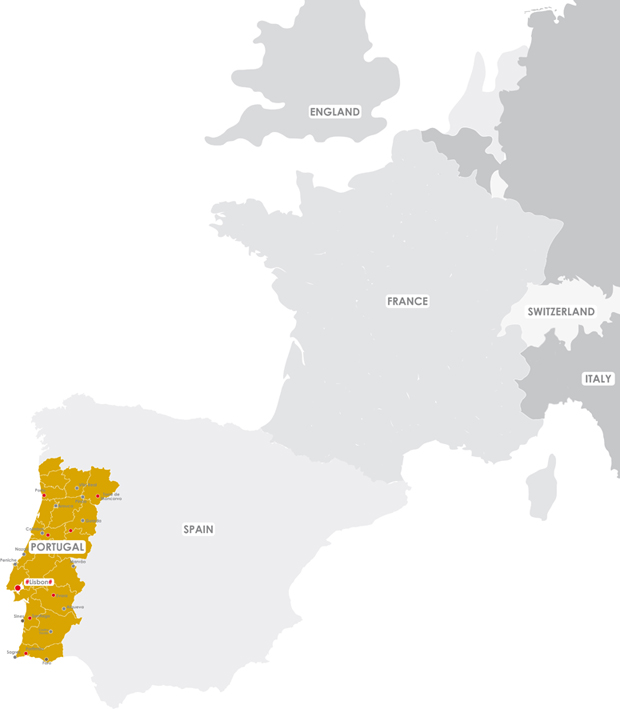 Carte de présentation Voyage Moto Portugal